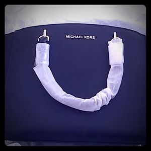 *New*Michael Kors black leather satchel